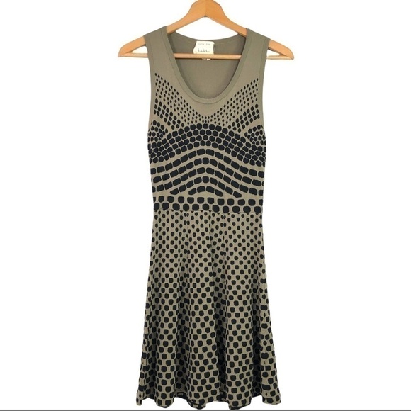 Artelier, Nicole Miller - Olive Knit Dress - Petite - Picture 1 of 8